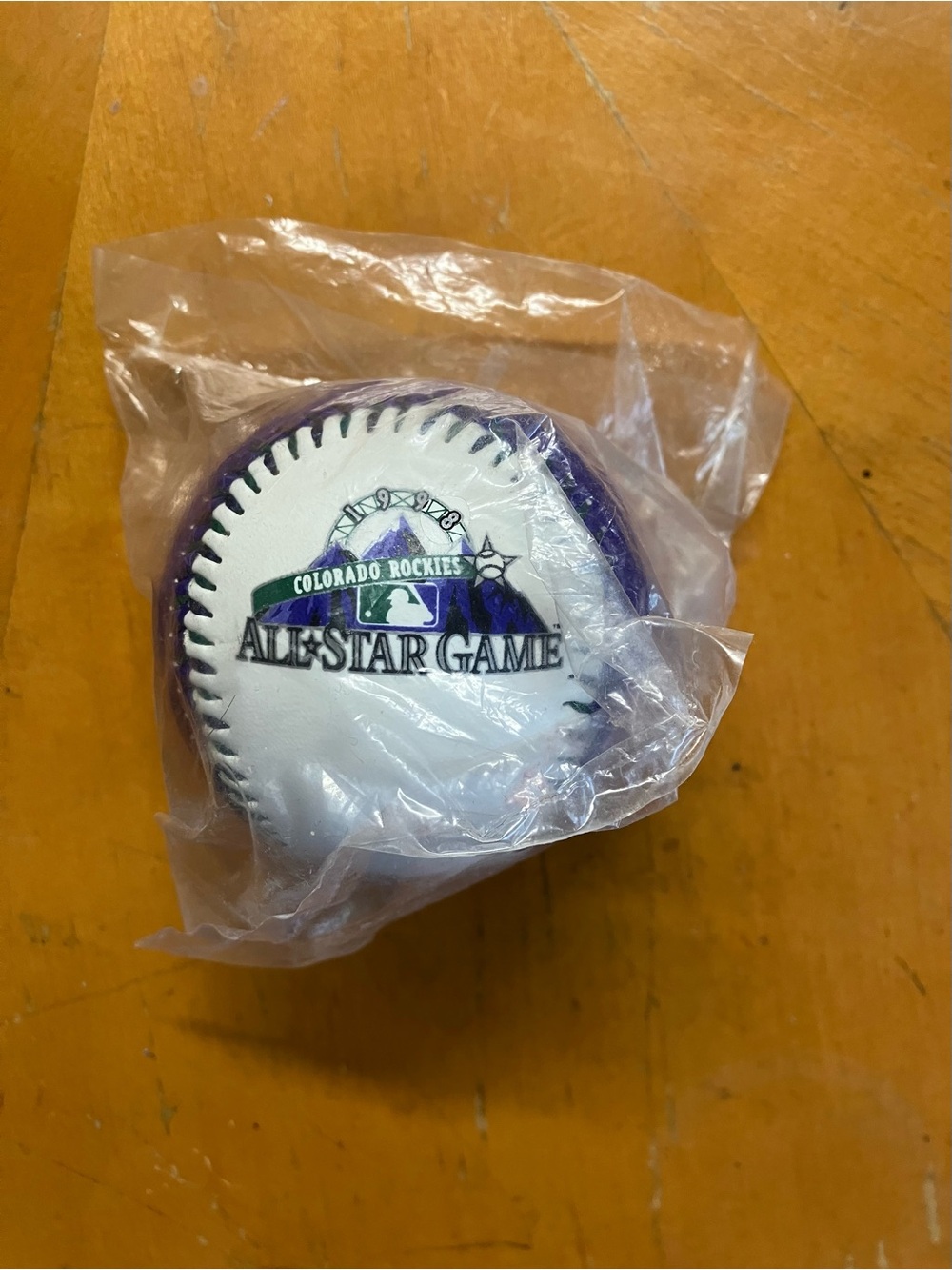 Vintage 1998 MLB All-Star Game Sealed Baseball - Colorado Rockies